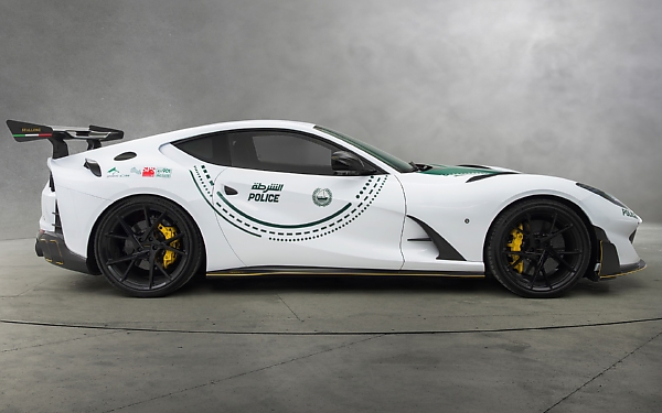 Mansory Ferrari 812 Superfast Joins Dubai Police Fleet With 800-hp V12, 345km/h Top Speed