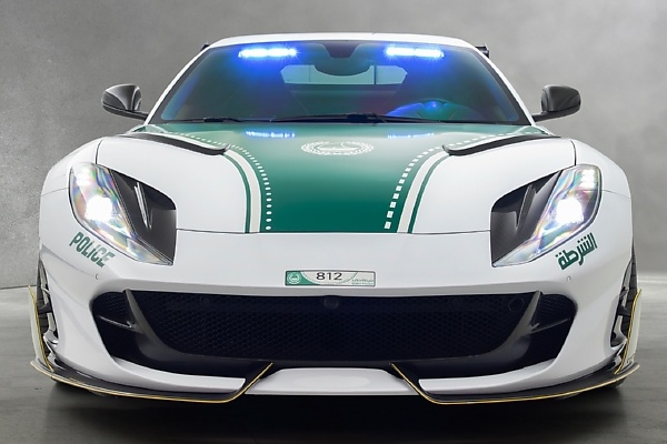 Mansory Ferrari 812 Superfast Joins Dubai Police Fleet With 800-hp V12, 345km/h Top Speed