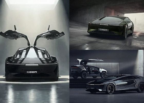 Saudi Crown Prince Launches CEER EXOBOT Sedan & SUV As Brand’s First Flagship EVs