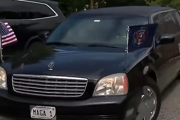 Police Impound Fake Armored ‘Beast’ Limo After Trump Look-alike’s Motorcade Stunt Violates Law - autojosh 