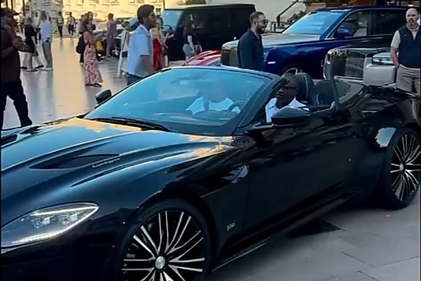 Open-Air Driving: Femi Otedola Takes His Aston Martin DBS Superleggera For A Spin In Monaco - autojosh