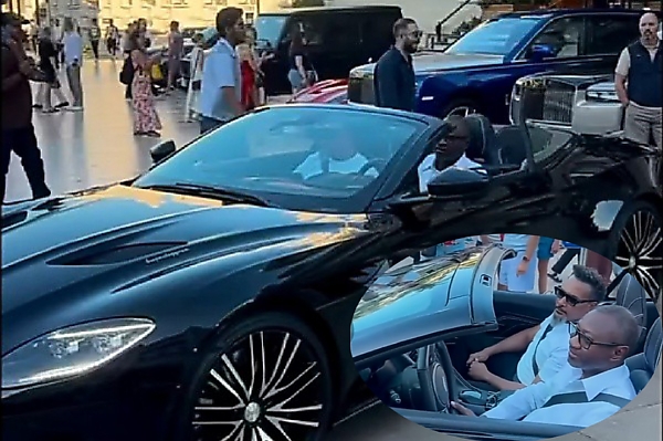 Open-Air Driving: Femi Otedola Takes His Aston Martin DBS Superleggera For A Spin In Monaco - autojosh