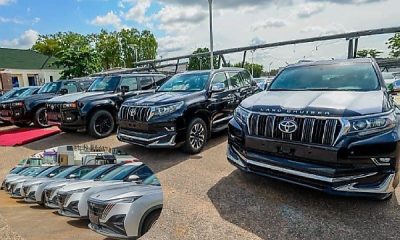 Gov Lawal Gives Zamfara Institutions New Vehicles, Including Toyota Prado SUVs, Warns Against Personal Use