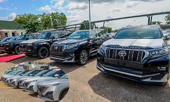 Gov Lawal Gives Zamfara Institutions New Vehicles, Including Toyota Prado SUVs, Warns Against Personal Use