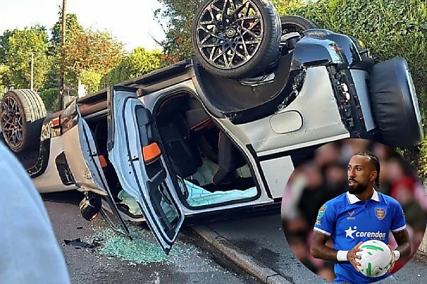 Hull City’s Sorba Thomas Escapes Unhurt After Defender Overturns Near Training Ground