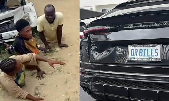 Korope Bus Driver Pleads For Mercy After Crashing Into ₦450M Lamborghini Urus In Lagos