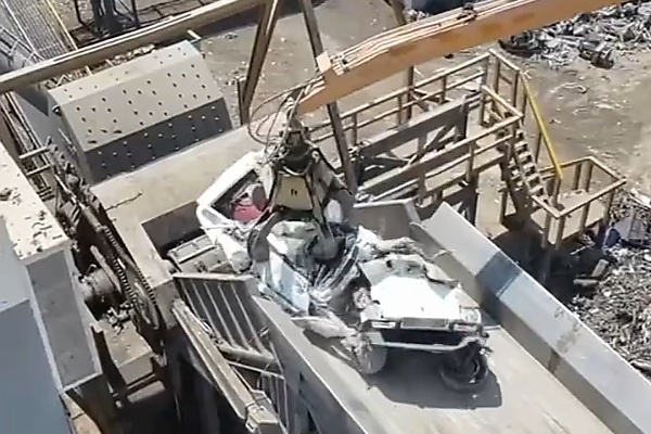 Kuwait Arrests Driver For Reckless Stunts, Forces Him To Watch His Car Get Crushed, Flattened Into Scrap Metal - autojosh