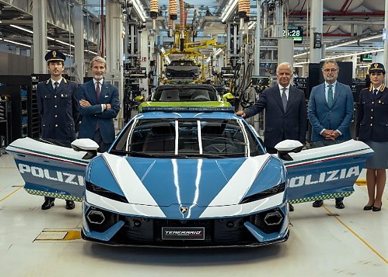 Lamborghini Unveils 920-HP Temerario Polizia Supercar For Italian Police - autojosh