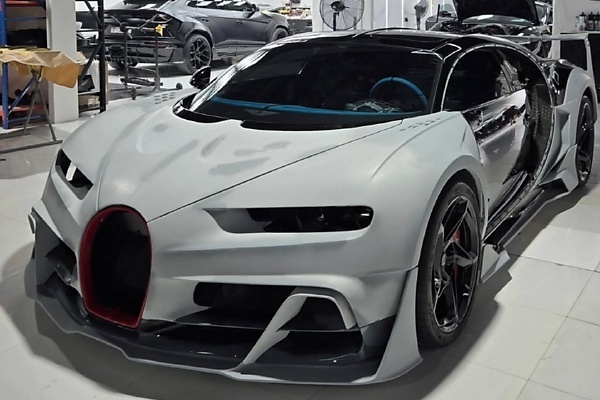 Burna Boy’s ₦9 Billion Bugatti Chiron VXX: The Making By Venuum - autojosh 