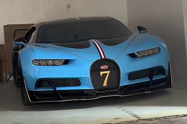 Most Expensive In Africa : Burna Boy Takes Delivery Of His ₦9B Bugatti Chiron VXX