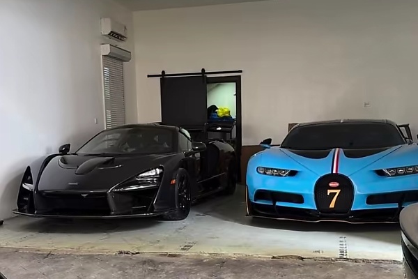 Most Expensive In Africa : Burna Boy Takes Delivery Of His ₦9B Bugatti Chiron VXX