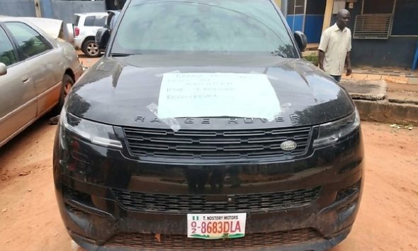 ₦417M 2026 Range Rover Sport Among ₦2.46bn Contraband Seized By Nigeria Customs