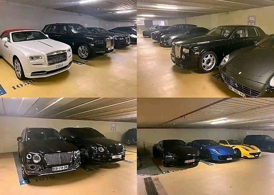 Photos: Inside Rahamaniyya Boss Abdulrahman Bashar’s Monaco Garage Filled With Rolls-Royces & Bentleys