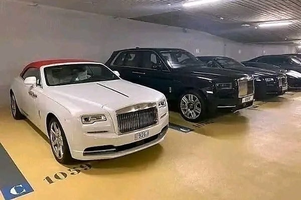 Photos: Inside Rahamaniyya Boss Abdulrahman Bashar’s Monaco Garage Filled With Rolls-Royces & Bentleys