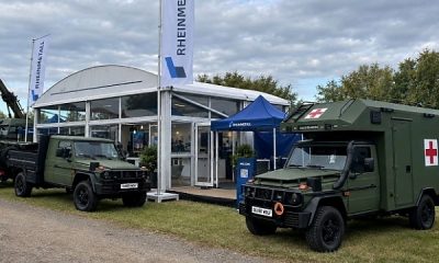 Mercedes And Rheinmetall Unveil G-Class-Based Timber Wolf And Silver Wolf For British Army
