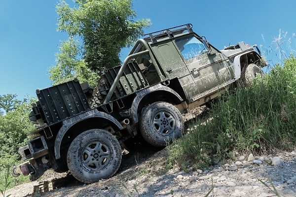 Mercedes And Rheinmetall Unveil G-Class-Based Timber Wolf And Silver Wolf For British Army