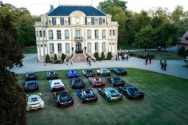Three Rare 1926 Bugatti Type 41 Royales Reunite at Bugatti’s Spiritual Home to Mark 100th Anniversary