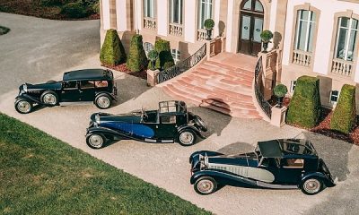 Three Rare 1926 Bugatti Type 41 Royales Reunite at Bugatti’s Spiritual Home to Mark 100th Anniversary
