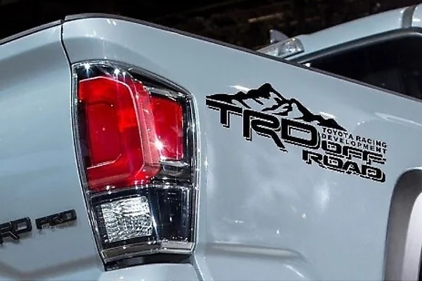 “TRD 4X4” Lettering Lands Toyota Tacoma Owner In Trouble As Lagos Police Demand Advert Permit