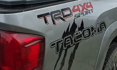 “TRD 4X4” Lettering Lands Toyota Tacoma Owner In Trouble As Lagos Police Demand Advert Permit