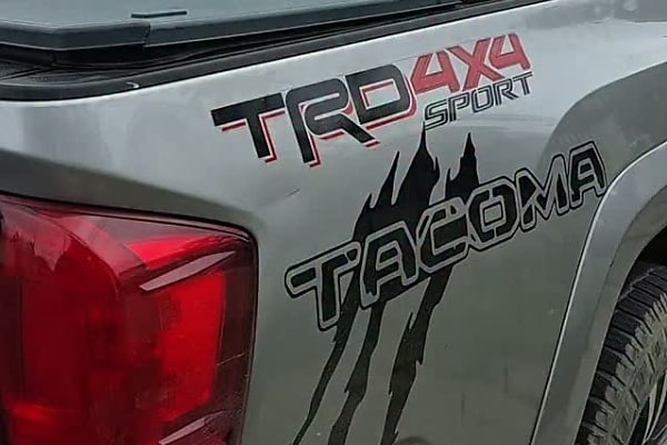 “TRD 4X4” Lettering Lands Toyota Tacoma Owner In Trouble As Lagos Police Demand Advert Permit