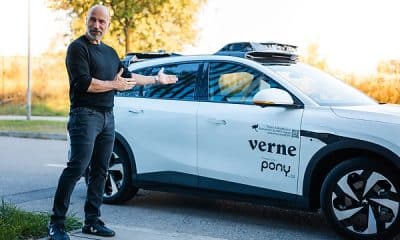 Uber CEO Tests Driverless Verne Robotaxi Ahead Of Steering-Wheel-Free Global Rollout