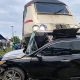55-Year-Old Driver Escapes Unhurt As Red Line Train Hits Honda Accord At PWD Railway Line In Lagos