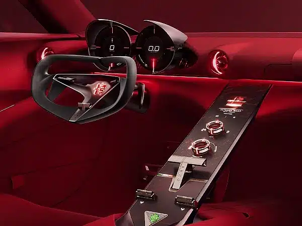 Alfa Romeo Cuorerosso Concept Debuts With 2+2 Coupé Design, 2.9L V6 Full-Hybrid Powertrain