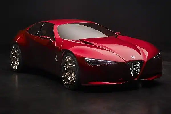 Alfa Romeo Cuorerosso Concept Debuts With 2+2 Coupé Design, 2.9L V6 Full-Hybrid Powertrain