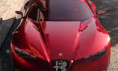 Alfa Romeo Cuorerosso Concept Debuts With 2+2 Coupé Design, 2.9L V6 Full-Hybrid Powertrain