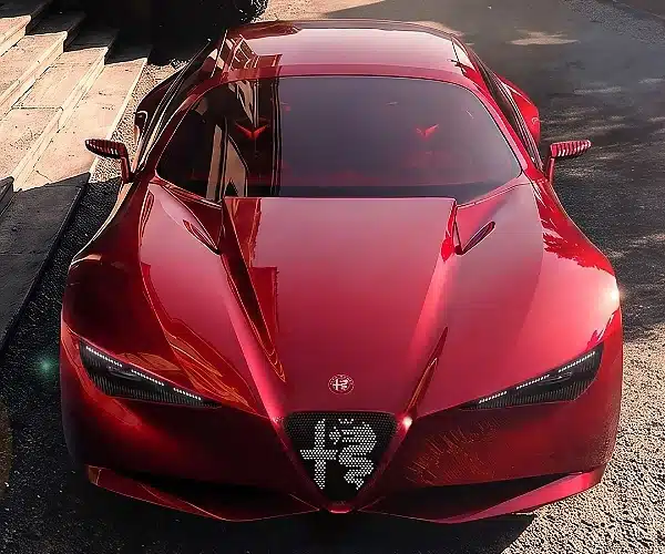 Alfa Romeo Cuorerosso Concept Debuts With 2+2 Coupé Design, 2.9L V6 Full-Hybrid Powertrain