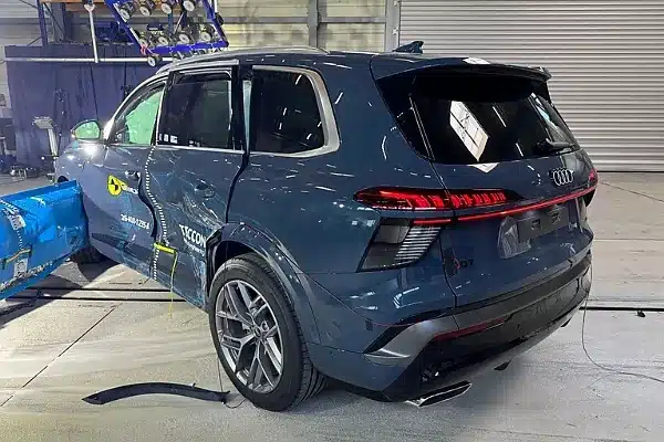 Audi Q7 Becomes First Production Model To Score 100% In Euro NCAP Post-Crash Safety Assessment