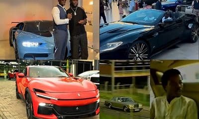 Burna Boy’s Bugatti, Otedola’s Aston Martin, Kizz Daniel’s ₦1.6B Ferrari SUV, Sunny Ade’s Gold Rolls-Royce, Nigerian News In September