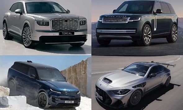 Bentley Torcal EV, Range Rover Electric, Mercedes-AMG CLE 646 Spezialanfertigung, Range Rover Sport Electric, News In September