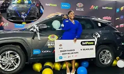 No Innoson This Year As BBNaija Season 11 Winner Temi Receives ₦60m Hyundai Tucson, ₦90m Cash Prize