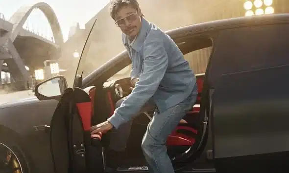 Brad Pitt Stars In New Mercedes-AMG GT 4-Door Coupé “TOO HARD TO RESIST” Campaign