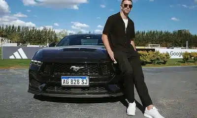Chelsea Goalkeeper Emiliano “Dibu” Martínez Receives New Ford Mustang GT From Ford Argentina