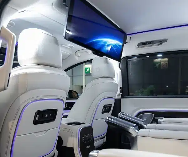 Child Crashes $109,000 Mercedes-Benz VLE Grand-Limousine Into Stand At 2026 Paris Motor Show
