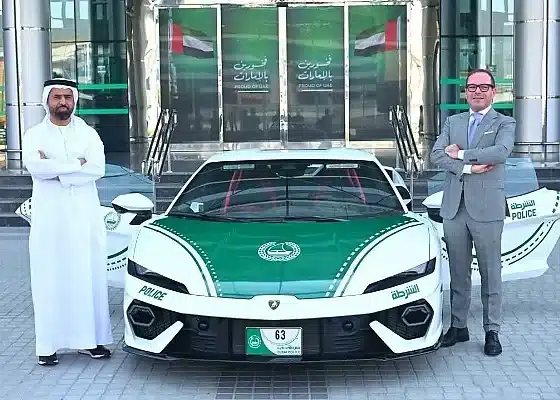 Dubai Police Adds Lamborghini Temerario To Luxury Patrol Fleet, A Month After Mansory Ferrari 812 Superfast