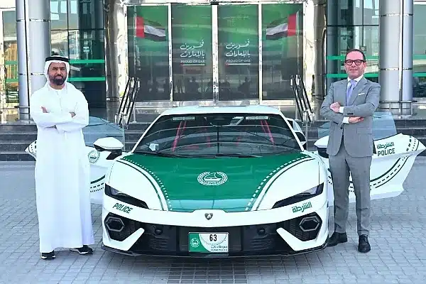 Dubai Police Adds Lamborghini Temerario To Luxury Patrol Fleet, A Month After Mansory Ferrari 812 Superfast