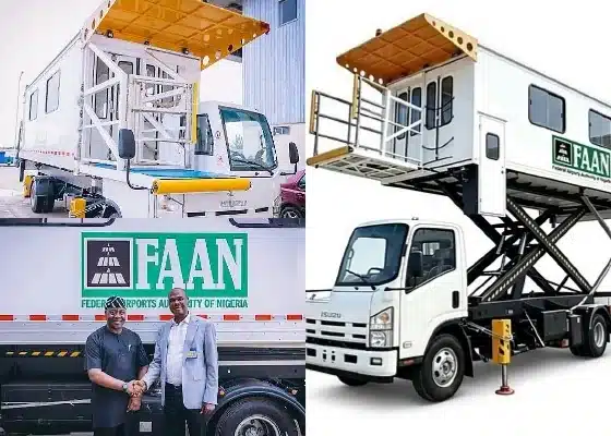 FAAN Deploys Two Ambulifts At Lagos Airport To Improve Accessibility For “Passengers With Reduced Mobility”