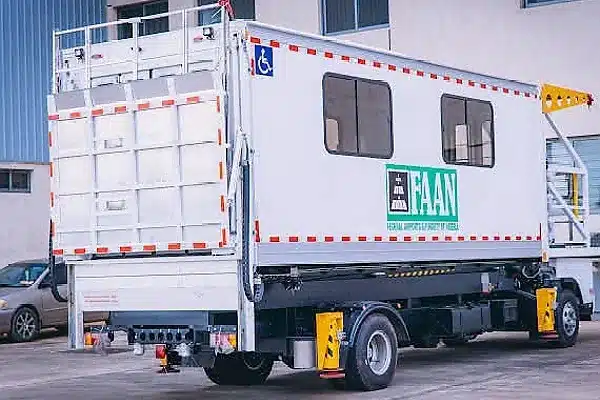 FAAN Deploys Two Ambulifts At Lagos Airport To Improve Accessibility For “Passengers With Reduced Mobility”