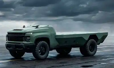 GM Defense Unveils Silverado-Based Unmanned Military Vehicle As U.S. Army Requirement Nears 12,000 Units