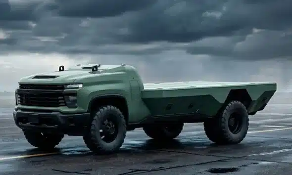 GM Defense Unveils Silverado-Based Unmanned Military Vehicle As U.S. Army Requirement Nears 12,000 Units