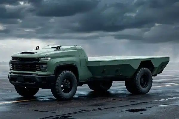 GM Defense Unveils Silverado-Based Unmanned Military Vehicle As U.S. Army Requirement Nears 12,000 Units
