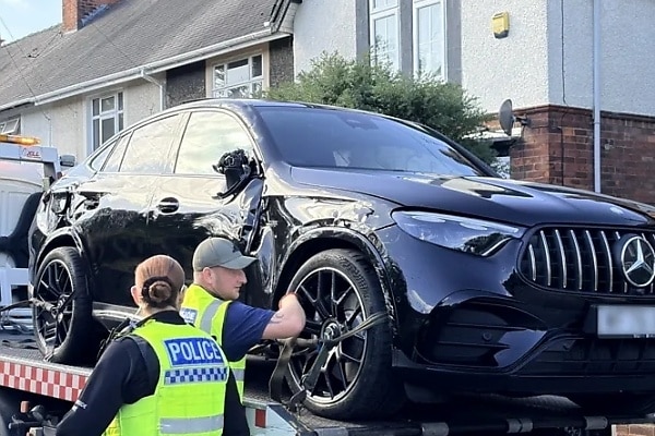 Second Hull City Star Flips Mercedes SUV At Same Spot Where Team-Mate Overturned Defender