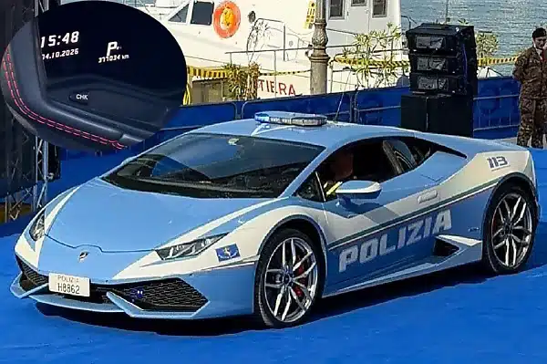 377,034 km After 9 Years: Italian Police’s Lamborghini Huracán Has The World’s Highest Mileage