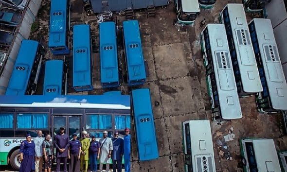 Lagos Adds 20 High-Capacity CNG Buses In Push For Cleaner, More Efficient Transport