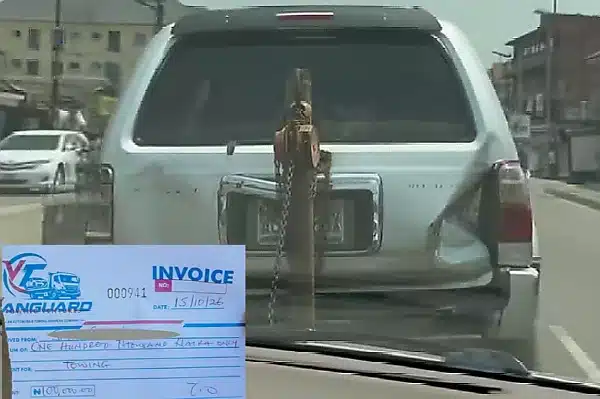 Lexus Owner Calls Out Lagos Transport Commissioner Over ₦100,000 Towing Fee From Ogba To Alausa