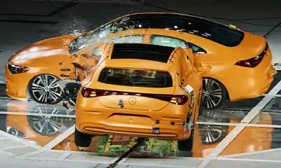 Mercedes-Benz Proves CLA’s Safety By Crashing Hybrid Variant Into The Side Of Electric Model At 56 km/h